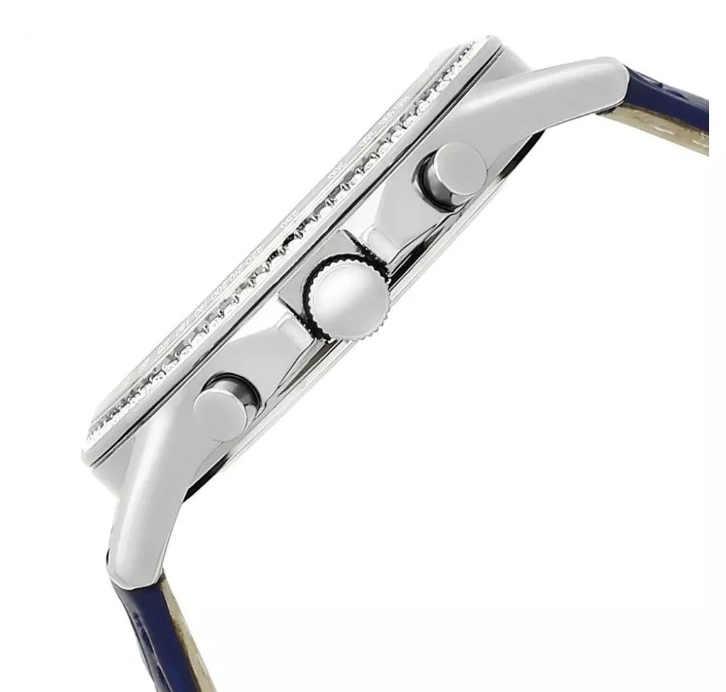 Tommy Hilfiger Ari Quartz Diamonds Blue Dial Blue Leather Strap Watch for Women - 1781979 Buy Now By Tommy Hilfiger