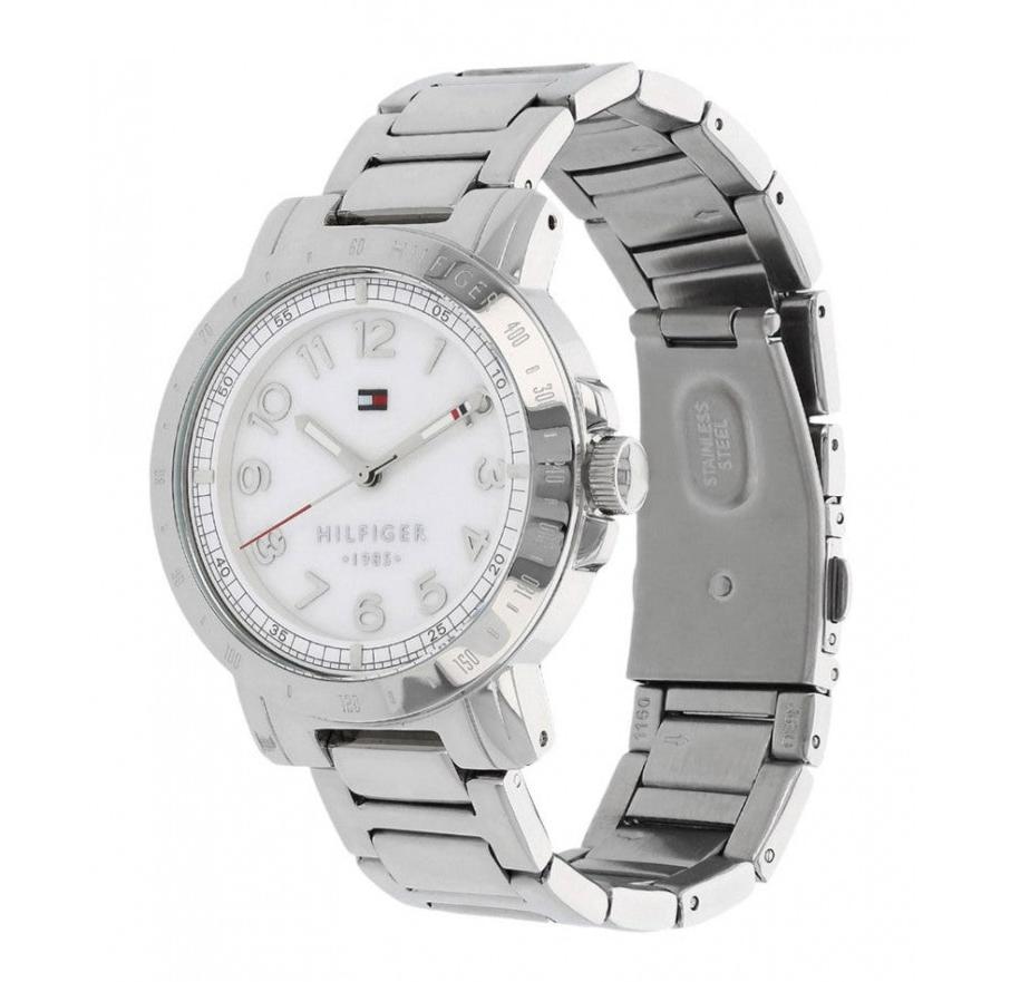 Tommy Hilfiger White Dial Silver Steel Strap Watch for Women - 1781397 Buy Now By Tommy Hilfiger