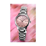 Burberry The Classic Pink Dial Silver Steel Strap Watch for Women - BU10111 Buy Now By Burberry