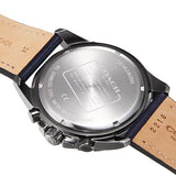 Coach Kent Grey Dial Blue Leather Strap Watch for Men - 14602558 Buy Now By Coach