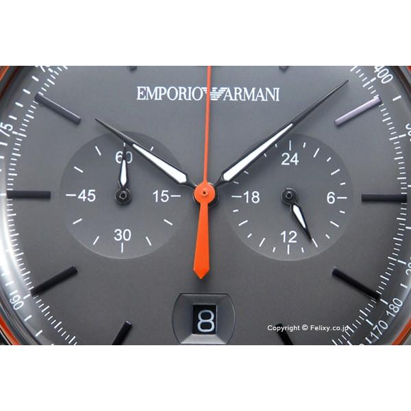 Emporio Armani Aviator Grey Dial Grey Leather Strap Watch For Men - AR11168 Buy Now By Emporio Armani