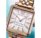 Marc Jacobs Vic Silver Dial Rose Gold Steel Strap Watch for Women - MJ3514 Buy Now By Marc Jacobs