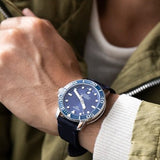 Tissot Seastar 1000 Powermatic 80 Silicium Blue Dial Blue Nylon Strap Watch For Men - T120.407.17.041.01 Buy Now By Tissot