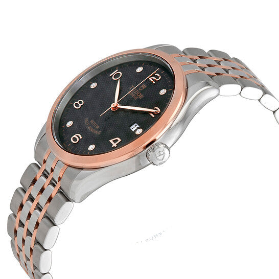 Tudor 1926 Automatic Diamonds Black Dial Two Tone Steel Strap Watch for Men - M91651-0004 Buy Now By Tudor