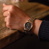 Tudor 1926 Automatic Diamonds Black Dial Two Tone Steel Strap Watch for Men - M91651-0004 Buy Now By Tudor