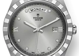 Tudor Royal Day Date Diamonds Automatic Silver Dial Silver Steel Strap Watch for Men - M28600-0002 Buy Now By Tudor