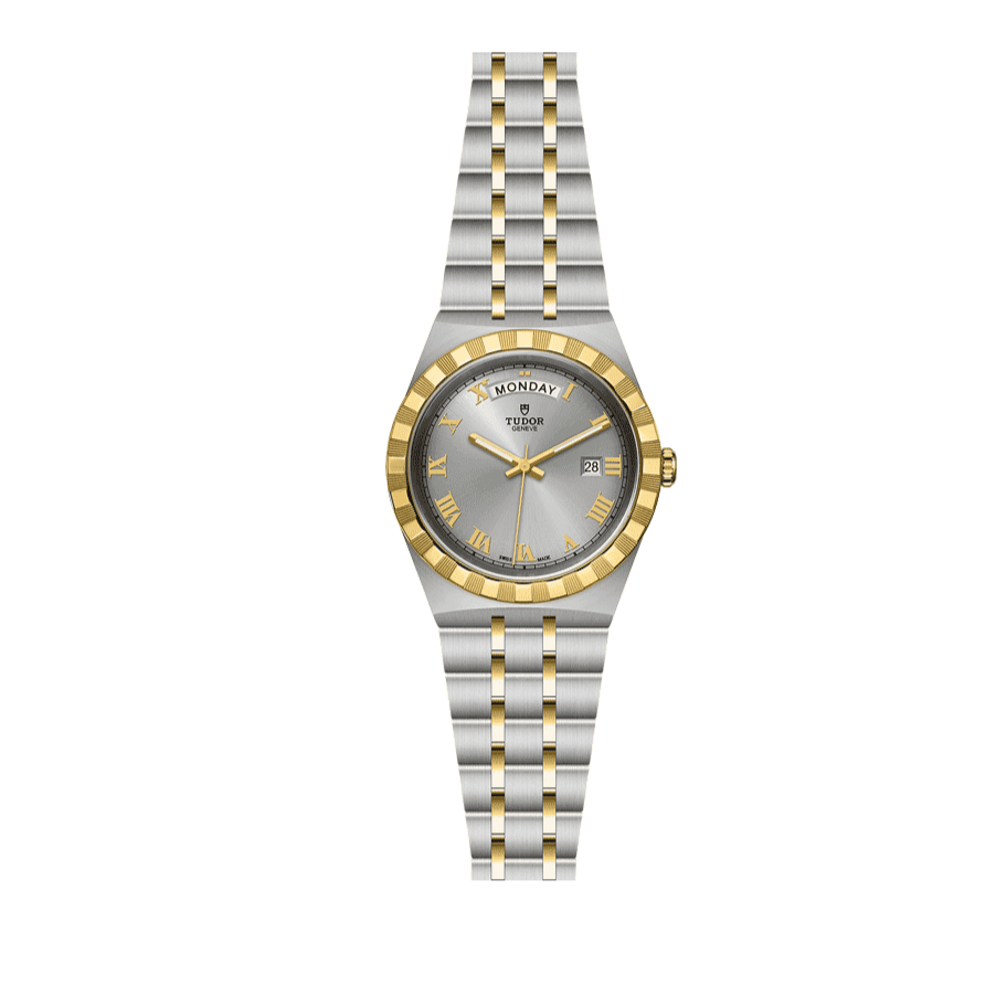 Tudor Royal Automatic Silver Dial Two Tone Steel Strap Watch for Men - M28603-0001 Buy Now By Tudor