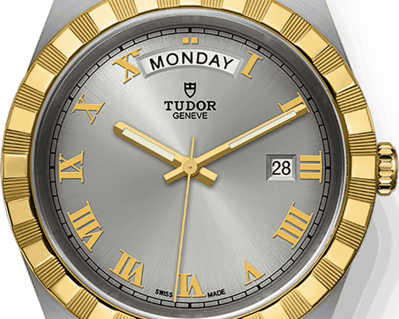 Tudor Royal Automatic Silver Dial Two Tone Steel Strap Watch for Men - M28603-0001 Buy Now By Tudor
