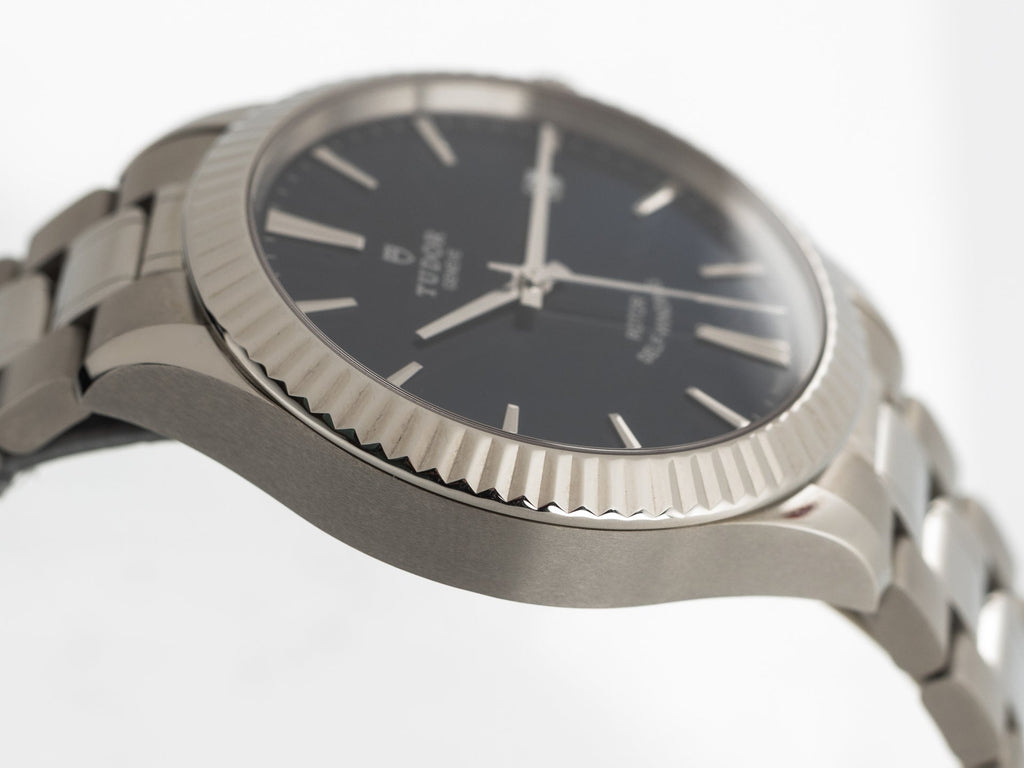 Tudor Style Automatic Blue Dial Silver Steel Strap Watch for Men - M12710-0013 Buy Now By Tudor