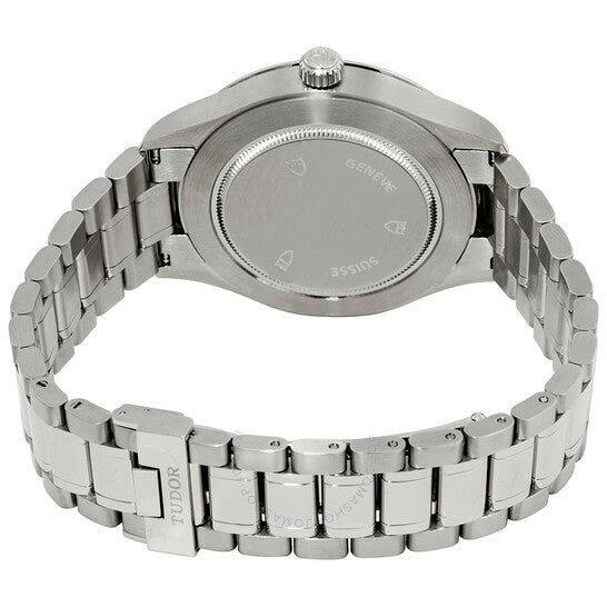 Tudor Style Automatic Black Dial Silver Steel Strap Watch for Men - M12710-0003 Buy Now By Tudor