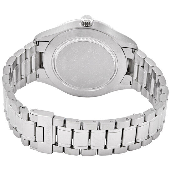 Tudor Style Automatic Diamonds Blue Dial Silver Steel Strap Watch for Men - M12710-0017 Buy Now By Tudor