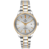 Tudor Style Automatic Silver Dial Two Tone Steel Strap Watch for Men - M12713-0003 Buy Now By Tudor