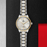 Tudor Style Automatic Silver Dial Two Tone Steel Strap Watch for Men - M12713-0003 Buy Now By Tudor