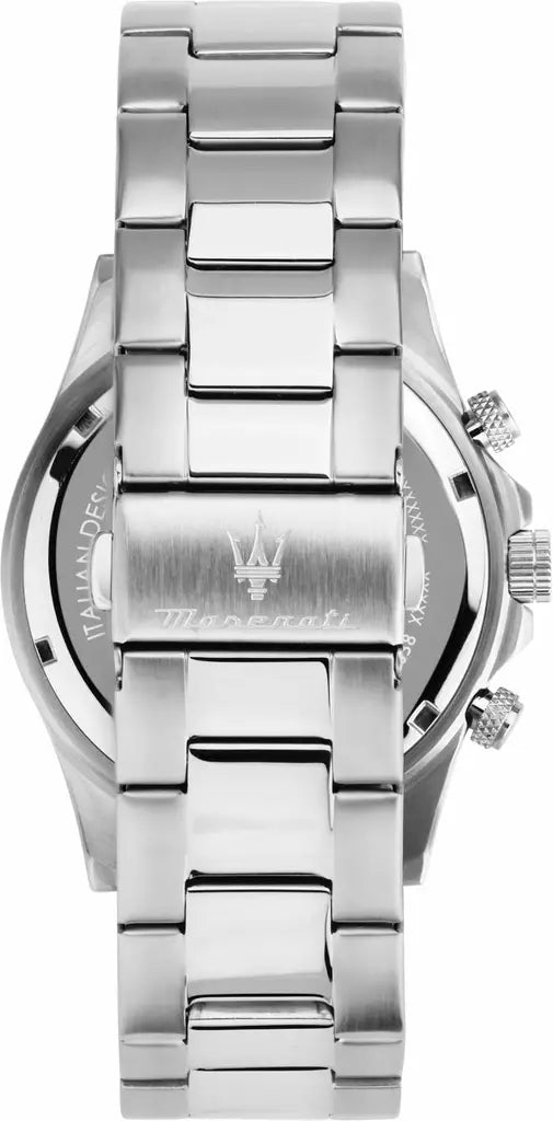 Maserati Competizione Chronograph Black Dial Silver Steel Strap Watch For Men - R8873600008 Buy Now By Maserati