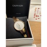 Calvin Klein Drift White Dial Rose Gold Steel Strap Watch for Women - K6S2N616 Buy Now By Calvin Klein