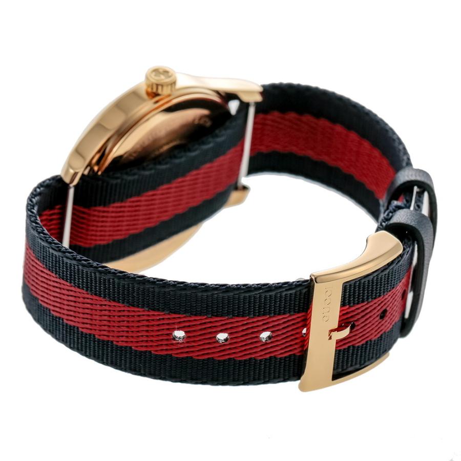 Gucci G Timeless Bee Red & Blue Dial Red Two Tone Nylon Strap Watch For Men - YA1264061 Buy Now By Gucci