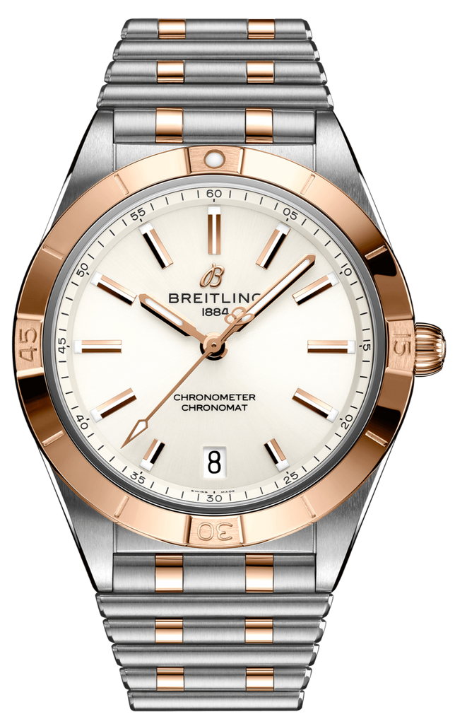 Breitling Chronomat Automatic 36 White Dial Two Tone Steel Strap Watch for Women - U10380101A1U1 Buy Now By Breitling