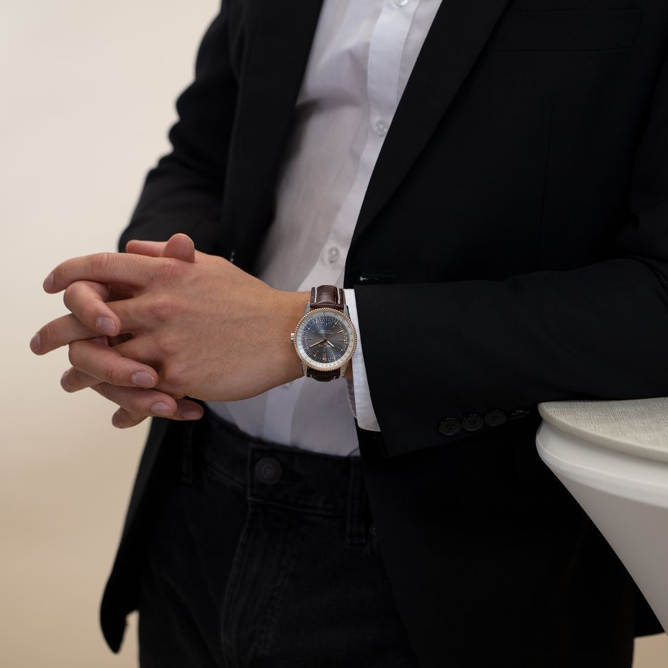 Breitling Navitimer 1 Automatic 41mm Black Dial Brown Leather Strap Mens Watch - U17326211M1P1 Buy Now By Breitling