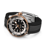 Breitling Superocean Automatic 42 Black Dial Black Rubber Strap Watch for Men - U17375211B1S1 Buy Now By Breitling