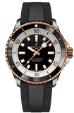 Breitling Superocean Automatic 42 Black Dial Black Rubber Strap Watch for Men - U17375211B1S1 Buy Now By Breitling
