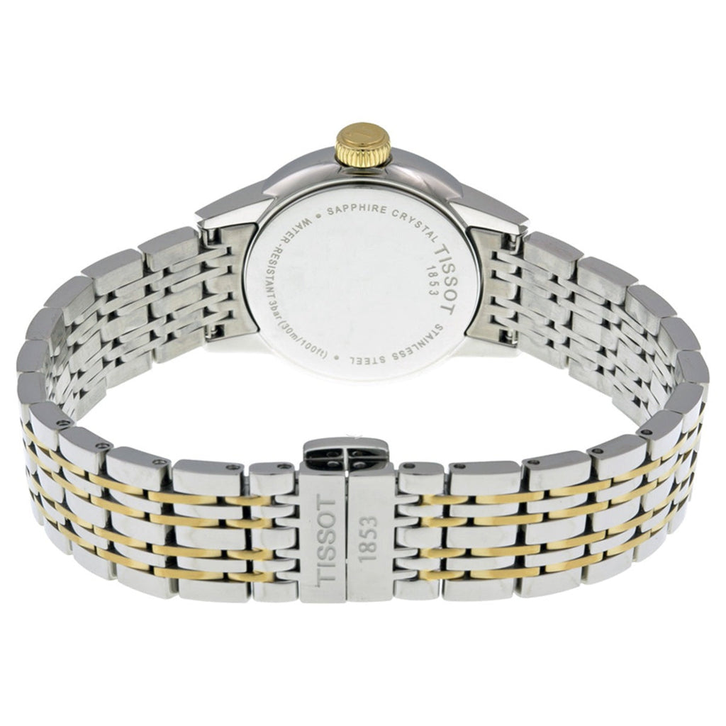 Tissot Carson Lady White Dial Two Tone Steel Strap Watch For Women - T085.210.22.013.00 Buy Now By Tissot