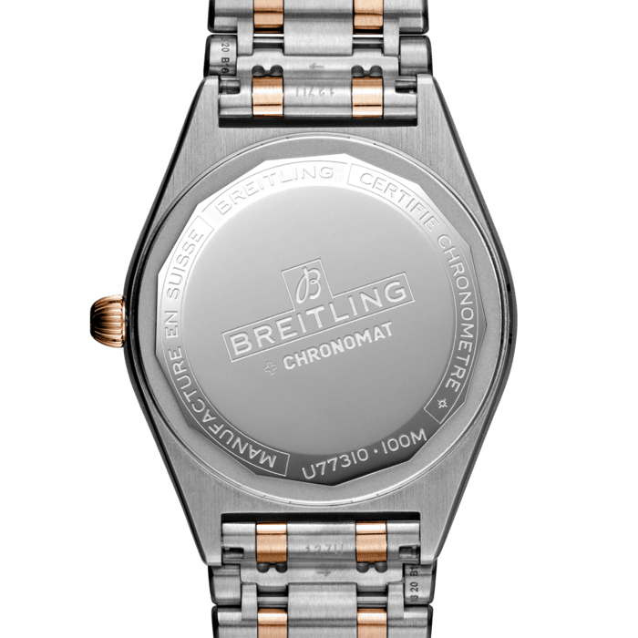 Breitling Chronomat 32 White Dial Two Tone Steel Strap Watch for Women - U77310101A1U1 Buy Now By Breitling
