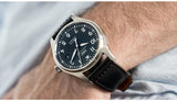 IWC Pilot's Mark XVIII 40mm Black Dial Black Leather Strap Watch for Men - IW327001 Buy Now By IWC
