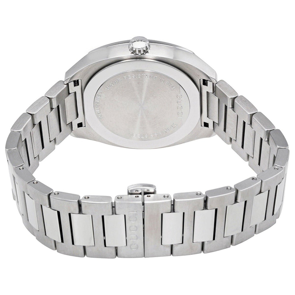 Gucci G Timeless GG2570 Silver Dial Silver Steel Strap Watch For Men - YA142402 Buy Now By Gucci