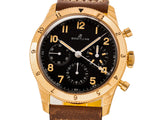 Breitling Avi 1953 Edition Black Dial Brown Leather Strap Watch for Men - RB0920131B1X1 Buy Now By Breitling