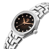 Tag Heuer Link Quartz Black Dial Silver Steel Strap Watch for Women - WBC131F.BA0649 Buy Now By Tag Heuer