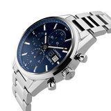 Tag Heuer Carrera Chronograph 41mm Blue Dial Silver Steel Strap Watch for Men - CBK2112.BA0715 Buy Now By Tag Heuer