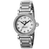Coach Madison White Dial Silver Steel Strap Watch for Women - 14502396 Buy Now By Coach