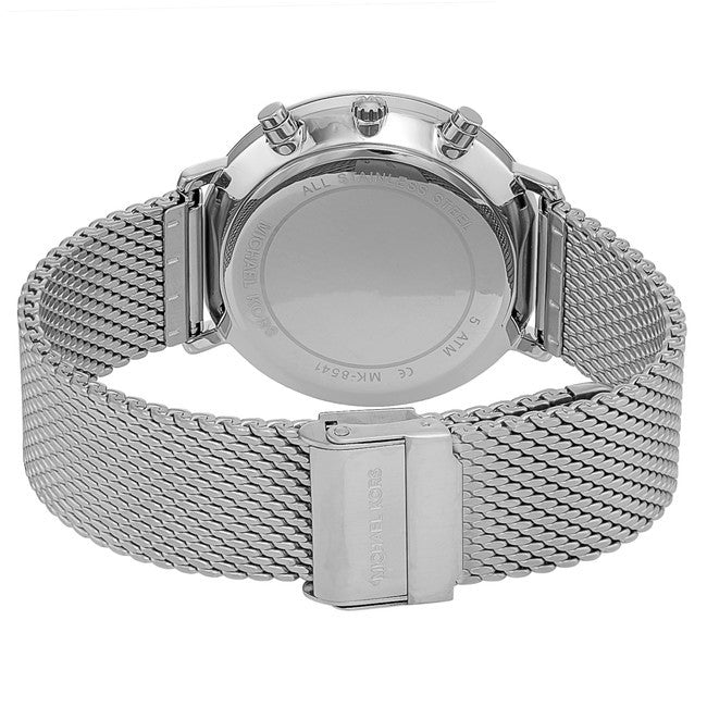 Michael Kors Jaryn Silver Dial Silver Mesh Bracelet Watch for Men - MK8541 Buy Now By Michael Kors