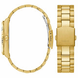 Guess Connoisseur Gold Dial Gold Steel Strap Watch for Men - GW0265G2 Buy Now By Guess