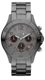 Marc Jacobs Rock Chronograph Gunmetal Grey Dial Grey Steel Strap Watch for Men - MBM3160 Buy Now By Marc Jacobs