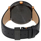 Versace V Metal Icon Black Dial Black Leather Strap Watch For Men - VQL020015 Buy Now By Versace