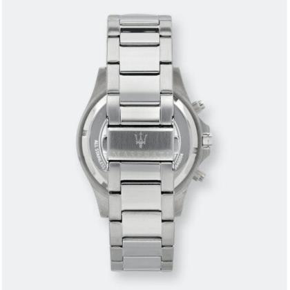 Maserati SFIDA Chronograph Black Dial Silver Steel Strap Watch For Men - R8873640004 Buy Now By Maserati