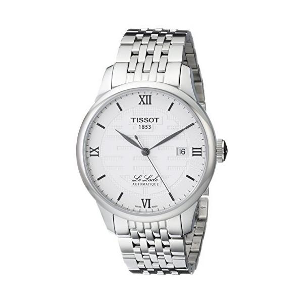 Tissot Le Locle Double Happiness Automatic Silver Dial Silver Steel Strap Watch For Men - T41.1.833.50 Buy Now By Tissot
