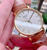 Tissot T Classic Everytime White Dial Brown Leather Strap Watch For Men - T109.410.36.031.00 Buy Now By Tissot