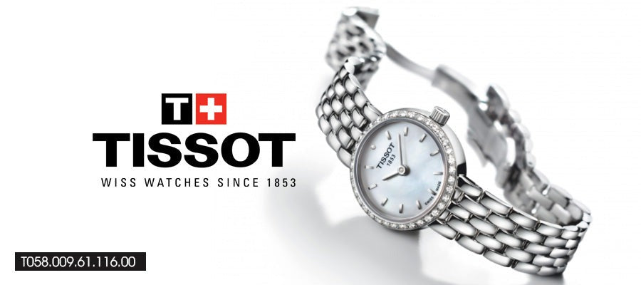 Tissot Lovely Mother of Pearl Dial Silver Steel Strap Watch For Women - T058.009.61.116.00 Buy Now By Tissot