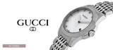 Gucci G Timeless Diamonds Mother of Pearl Dial Silver Steel Strap Watch For Women - YA126504 Buy Now By Gucci