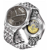 Tissot T Classic T One Automatic Grey Dial Silver Steel Strap Watch For Men - T038.430.11.067.00 Buy Now By Tissot