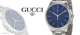 Gucci G Timeless Blue Dial Silver Steel Strap Watch For Men - YA126316 Buy Now By Gucci