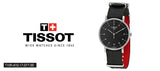 Tissot Everytime Medium Black Dial Black NATO Strap Watch For Men - T109.410.17.077.00 Buy Now By Tissot