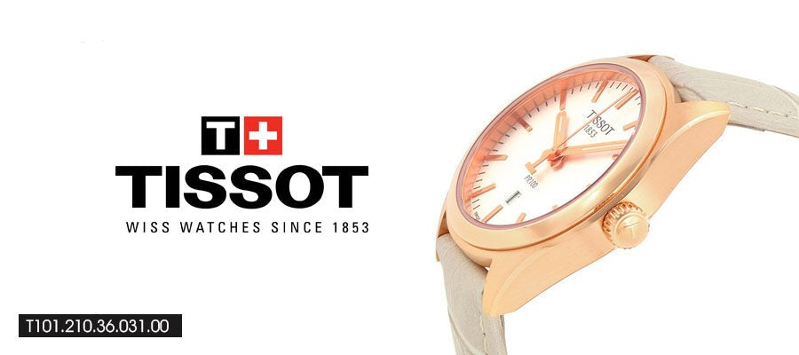 Tissot T Classic PR 100 Lady White Dial Watch For Women - T101.210.36.031.00 Buy Now By Tissot