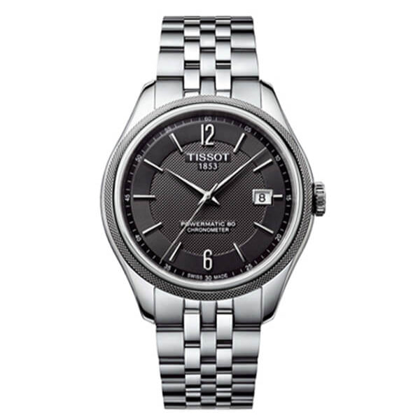 Tissot Ballade Powermatic 80 Cosc Black Dial Silver Steel Strap Watch For Men - T108.408.11.057.00 Buy Now By Tissot