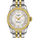 Tissot Ballade Powermatic 80 Mother of Pearl Silver Dial Two Tone Steel Strap Watch For Women - T108.208.22.117.00 Buy Now By Tissot