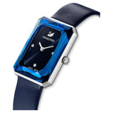 Swarovski Uptown Crystal Blue Dial Blue Leather Strap Watch for Women - 5547713 Buy Now By Swarovski