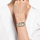 Swarovski Uptown Crystal Grey Dial Grey Leather Strap Watch for Women - 5547716 Buy Now By Swarovski