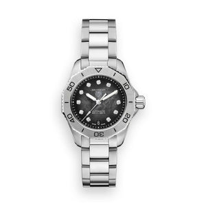 Tag Heuer Aquaracer Professional 200 Automatic Black Dial Silver Steel Strap Watch for Men - WBP2410.BA0622 Buy Now By Tag Heuer